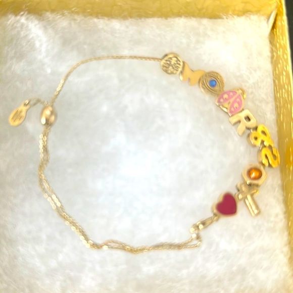 Alex & Ani Create Chain Clasp Bracelet With Slider Charms Expandable Bracelets - Picture 5 of 17